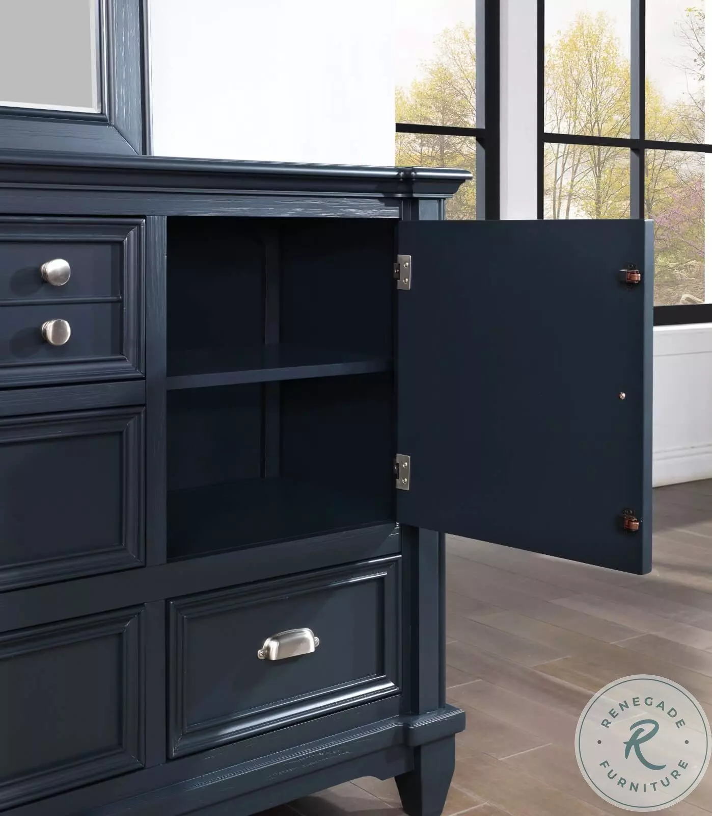 slate blue dresser Modern Colors Slate Blue Dresser