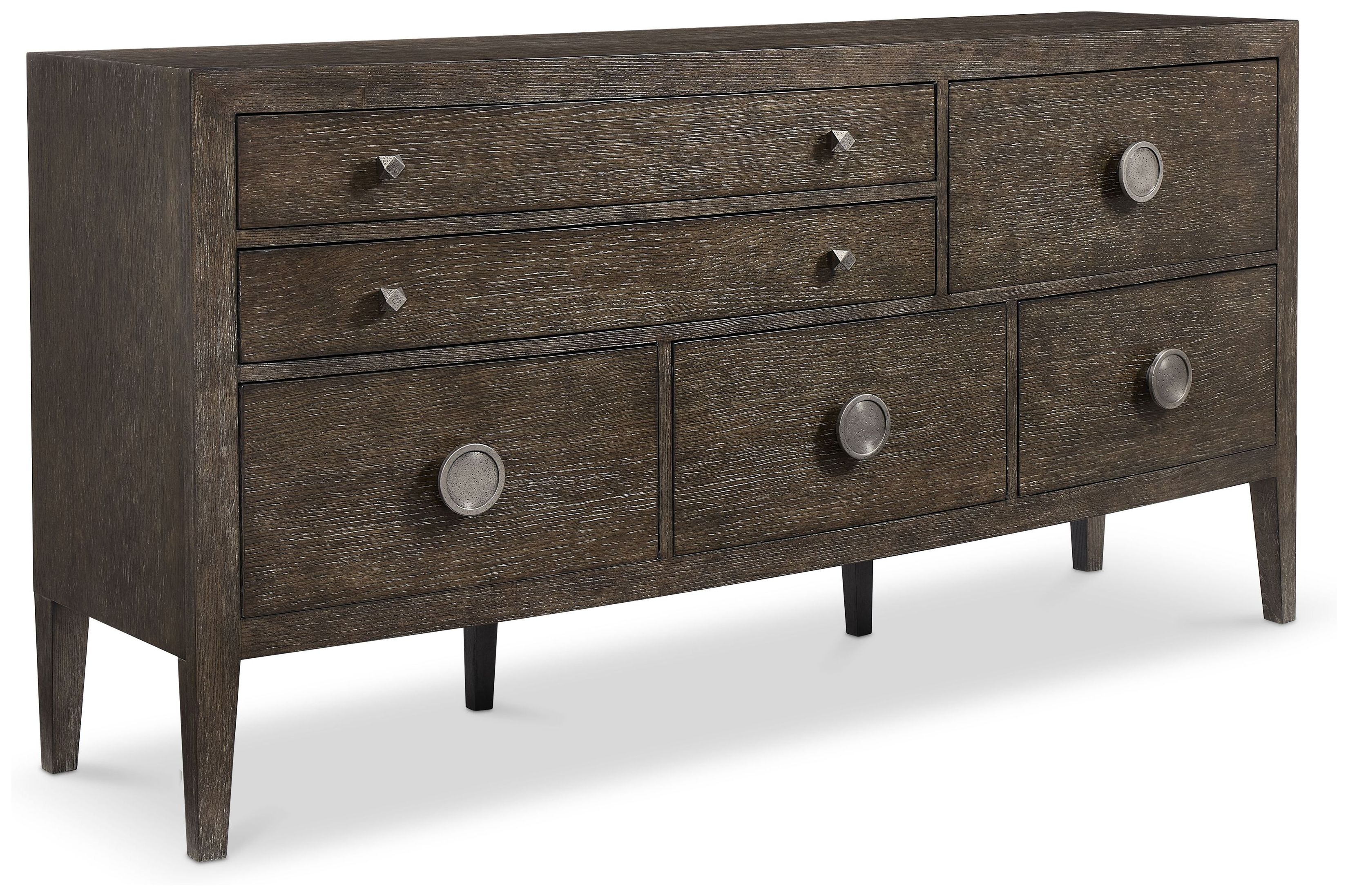 Linea Cerused Charcoal Dresser from Bernhardt Furniture | Coleman 