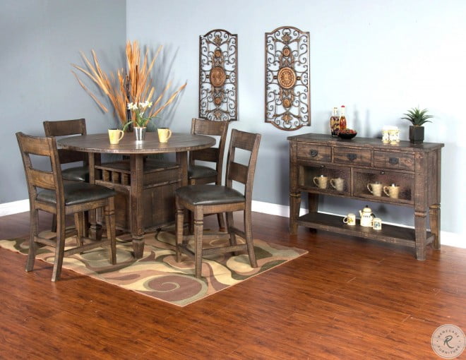 Homestead Tobacco Leaf Counter Height Dining Table from ... (660 x 510 Pixel)