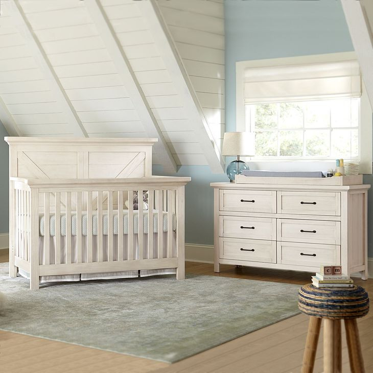 Westfield Brushed White 6 Drawer Dresser