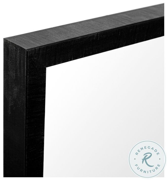 Bristol Black 26" x 32" Vanity Mirror