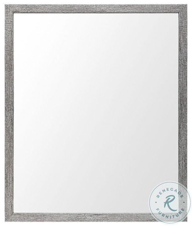 Bristol Gray 22" x 26" Vanity Mirror