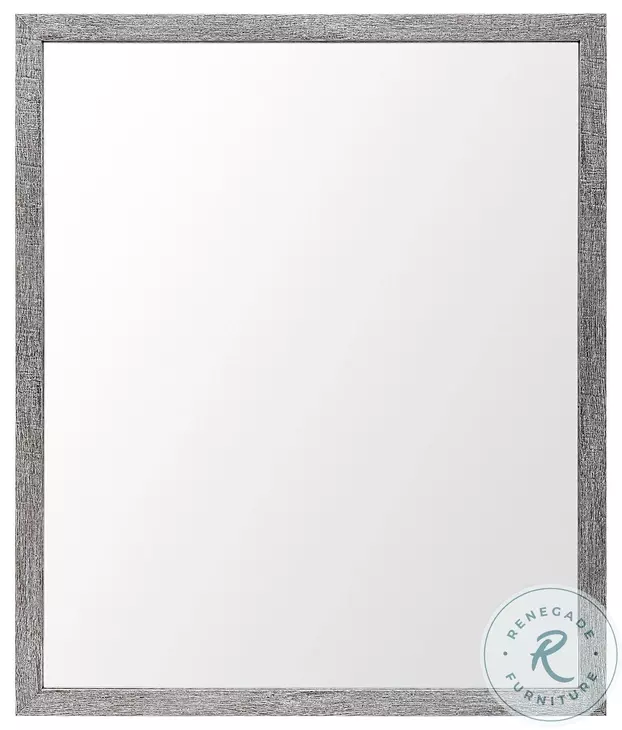 Bristol Gray 22" x 26" Vanity Mirror