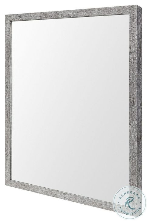Bristol Gray 22" x 26" Vanity Mirror
