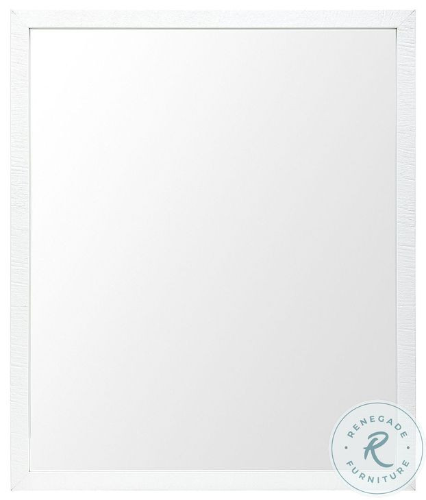 Bristol White 22" x 26" Vanity Mirror