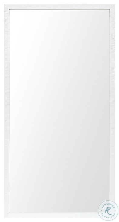 Bristol White Plain 20" Mirror