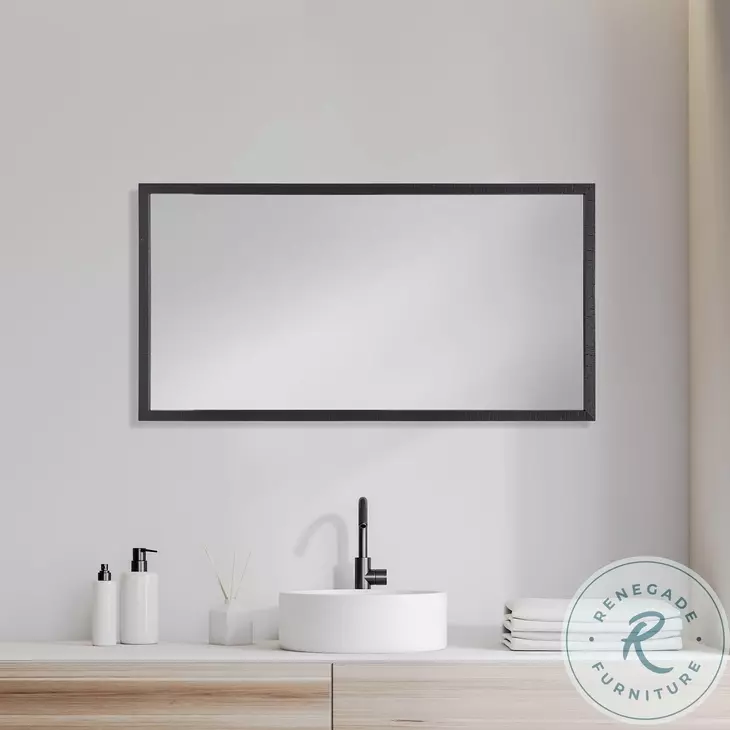 Bristol Espresso 22" x 42" Vanity Mirror