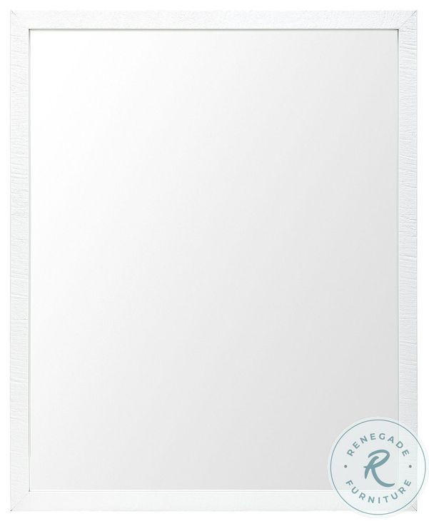 Bristol White 26" x 32" Vanity Mirror