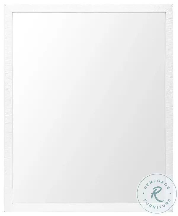 Bristol White 26" x 32" Vanity Mirror