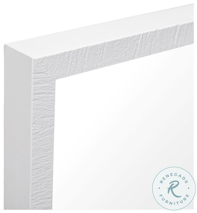 Bristol White 26" x 32" Vanity Mirror