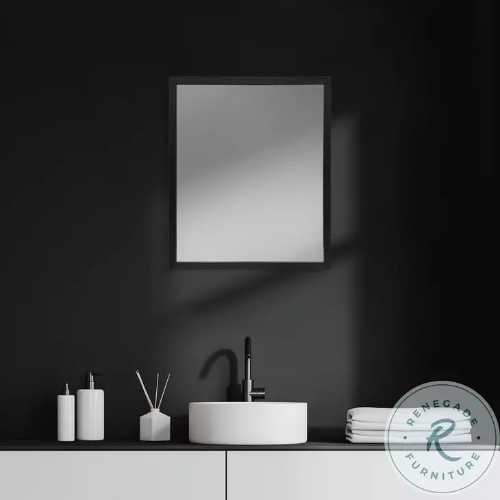 Bristol Espresso 22" x 26" Vanity Mirror