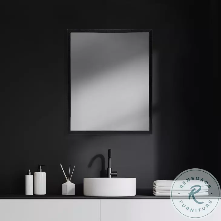 Bristol Espresso 26" x 32" Vanity Mirror