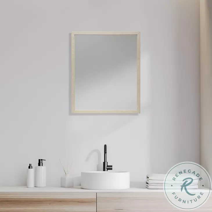 Bristol Tan 22" x 26" Vanity Mirror