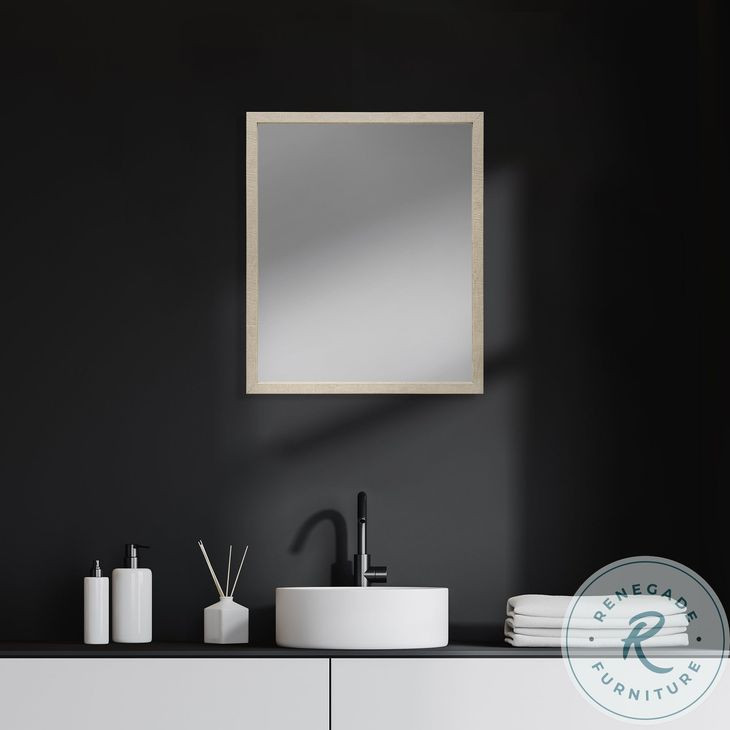 Bristol Tan 22" x 26" Vanity Mirror