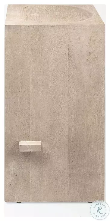 Aida Light Gray Wood Dining Room Set