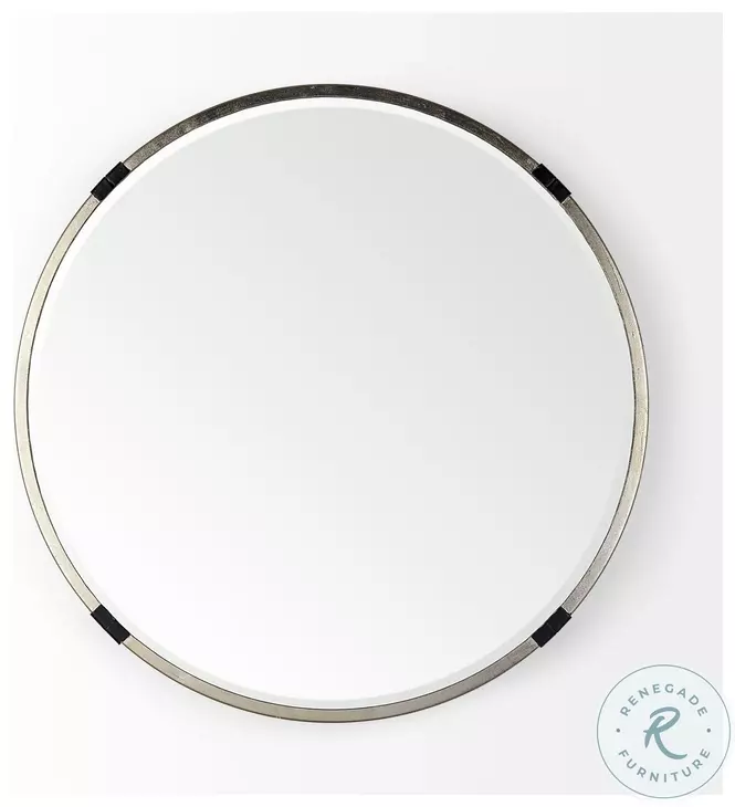 Melissa Gold Small Round Wall Mirror