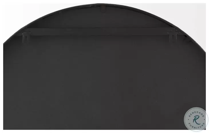 Cora Black Arched Wall Mirror