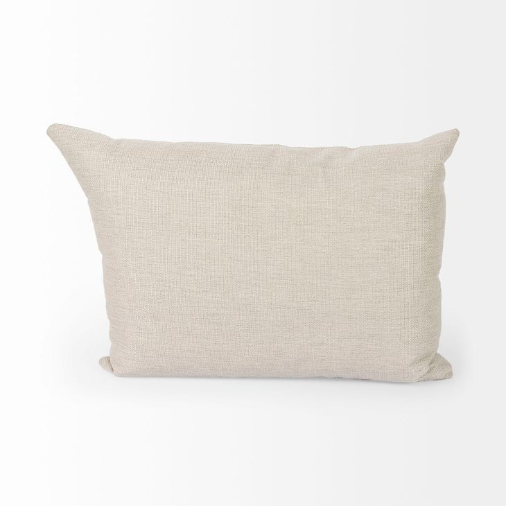 Valence Beige Performance Fabric Arm Pillow
