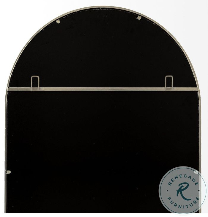 Giovanna Gold Metal 24" x 49" Vanity Mirror