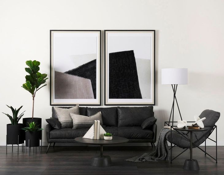 Zadie Light and Dark Gray 14 x 26" Decorative Pillow Cover