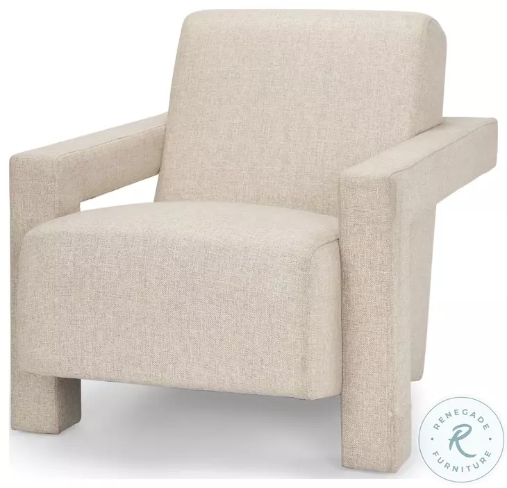 Sovereign Oatmeal Upholstered Accent Chair