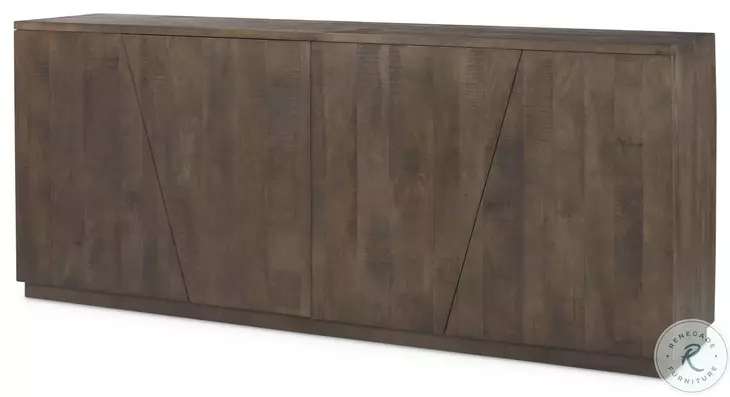 West Medium Brown Angular Sideboard