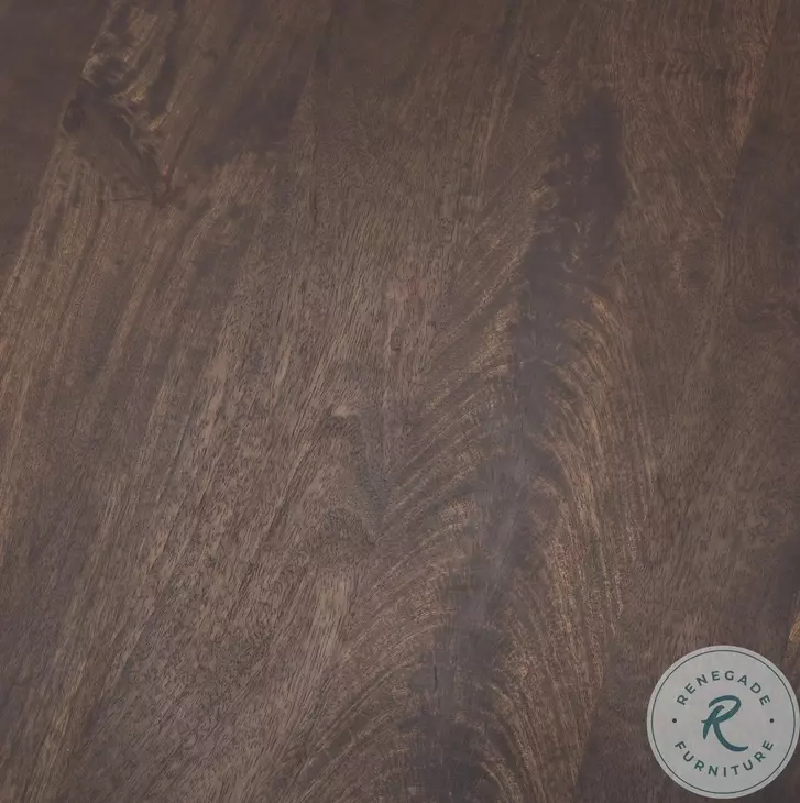 Todd Dark Brown Wood Side Table