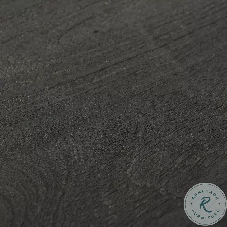 Atticus Black Wood And Antiqued Gold Metal Nesting Accent Table Set Of 2