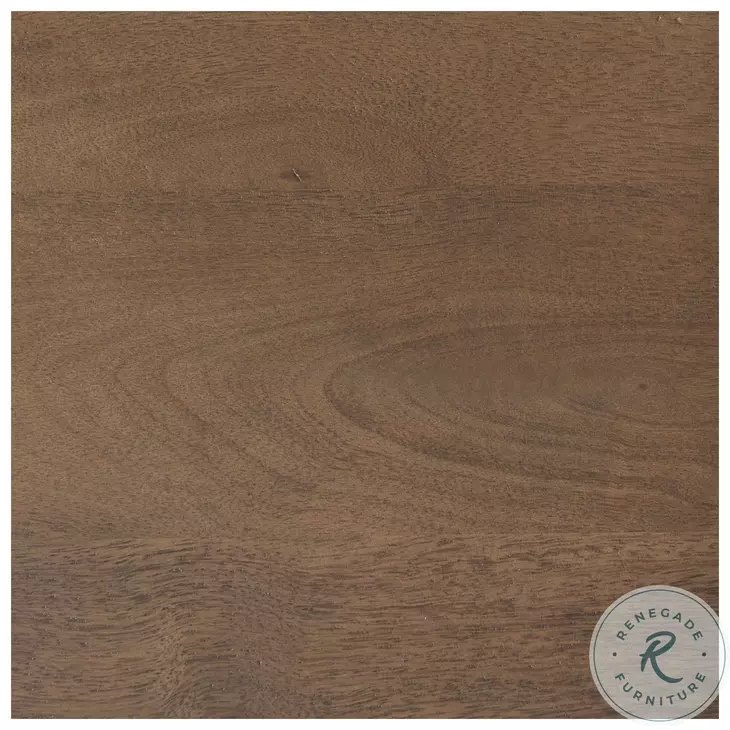 Forsey Medium Brown Wood Rectangular Coffee Table