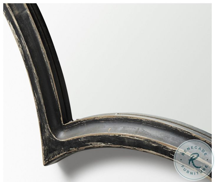 Fuerta Black Wall Mirror Set of 7