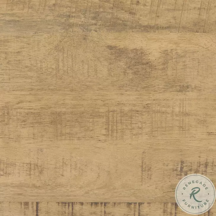 Hayden Light Brown Wood Square Coffee Table