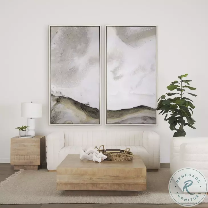 Hayden Light Brown Wood Side Table