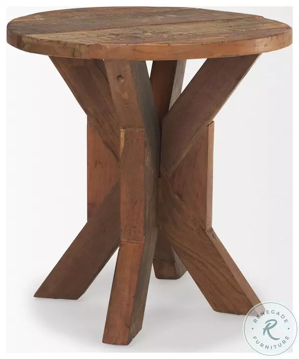 Heidi Reclaimed Brown Occasional Table Set