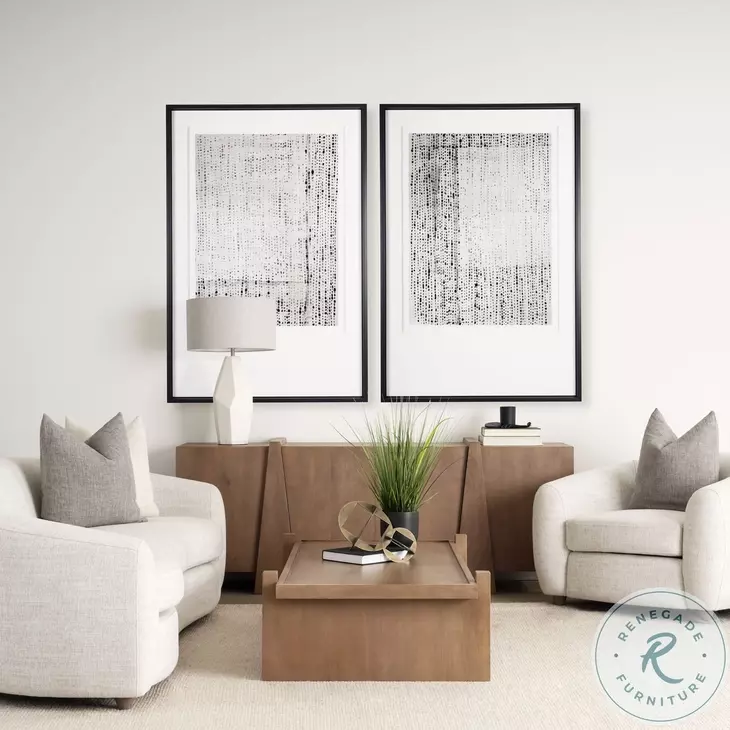 Eula Medium Brown 4 Door Sideboard