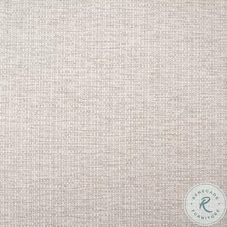 Arden Cream Twill Fabric And Medium Brown Wood Dining Chair