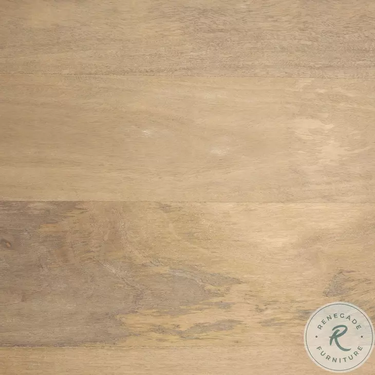 June Light Brown Wood Square Coffee Table