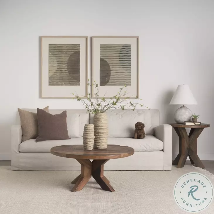Heidi Reclaimed Brown Occasional Table Set