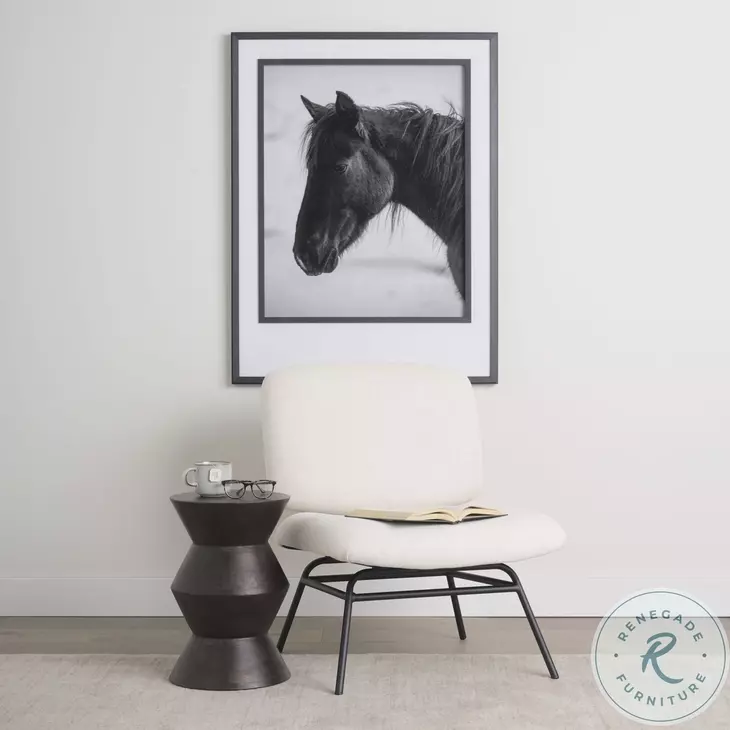 Odessa Dark Brown Accent Table