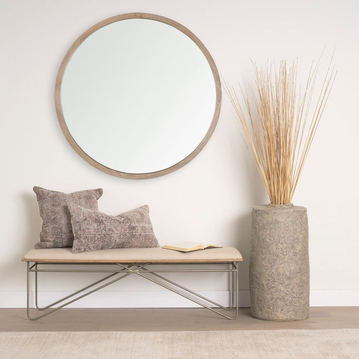 Khloe Taupe Lumbar Pillow Cover