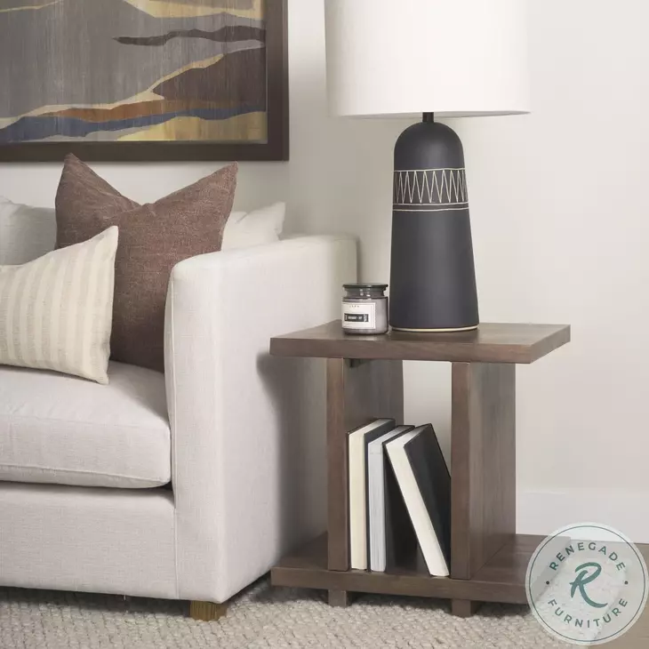 Nohr Medium Brown Accent Table