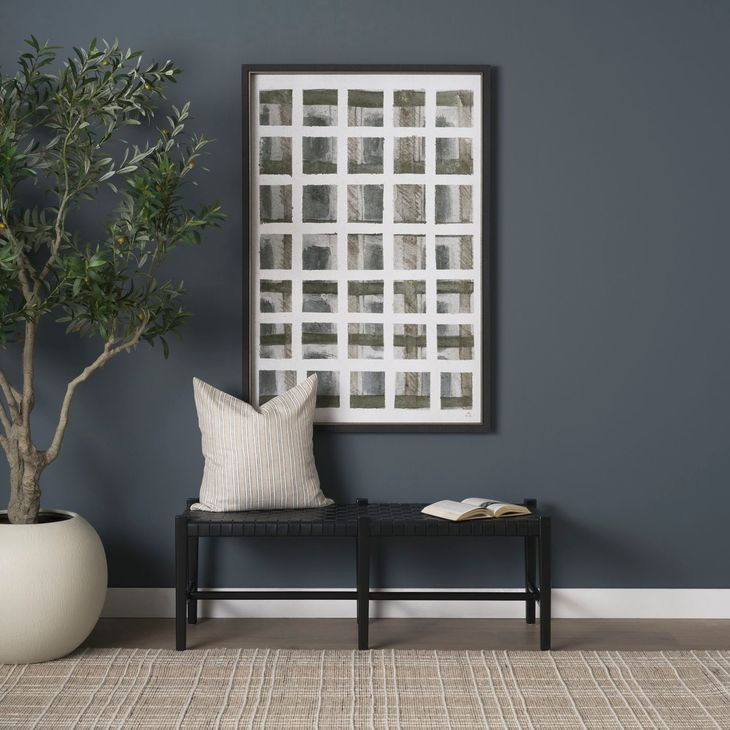 Jaxon Beige and Black Decorative Square Pillow Cover