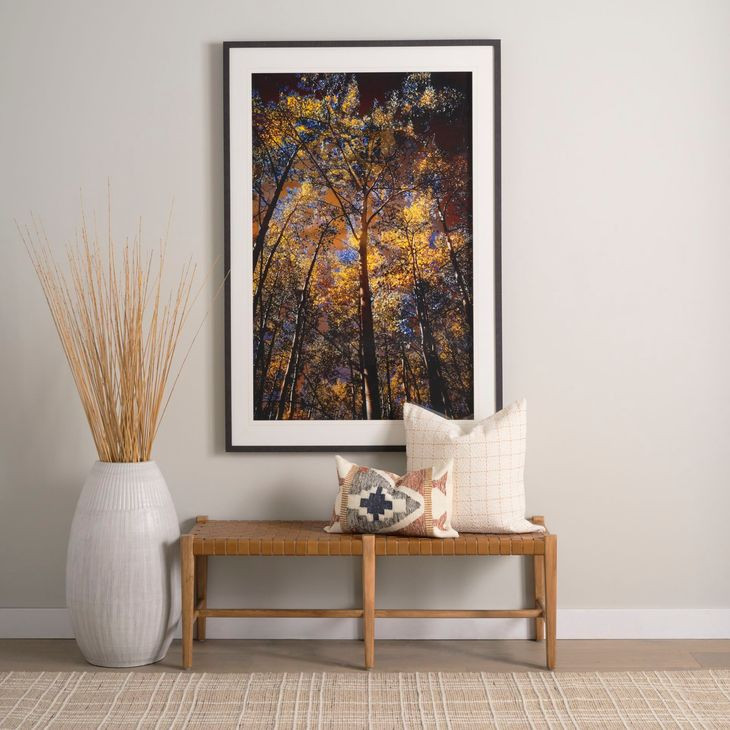 Kenzie Blue Lumbar Pillow Cover