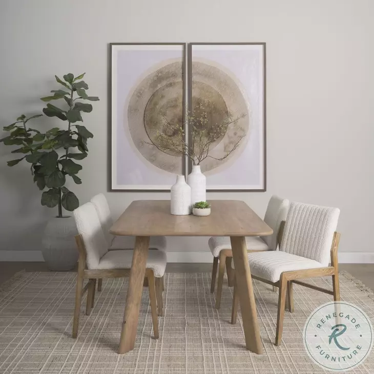 Welborn Light Brown Wood Rectangular 72" Dining Table