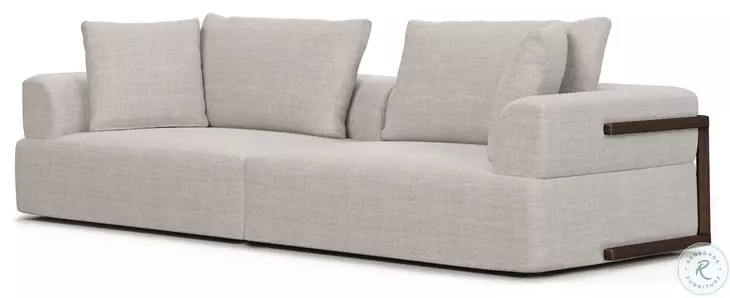 Warner Gray Loveseat