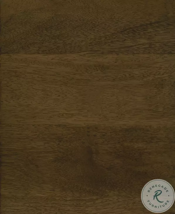 Allyson White Marble And Medium Brown 48" Dining Table