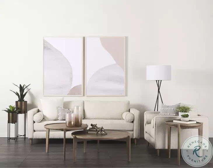 Cleaver Brown Solid Wood Accent Table