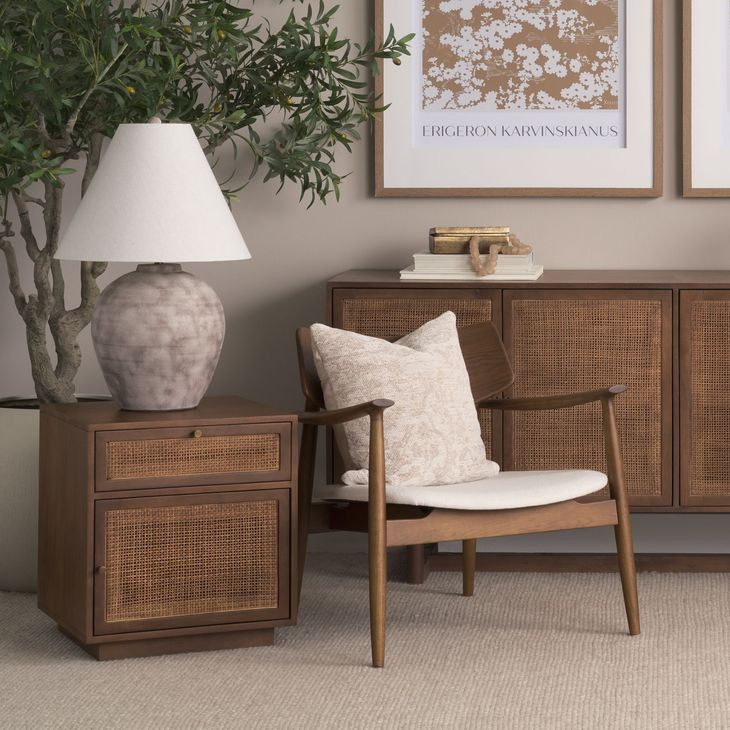 Khloe Cream Square Pillow Cover