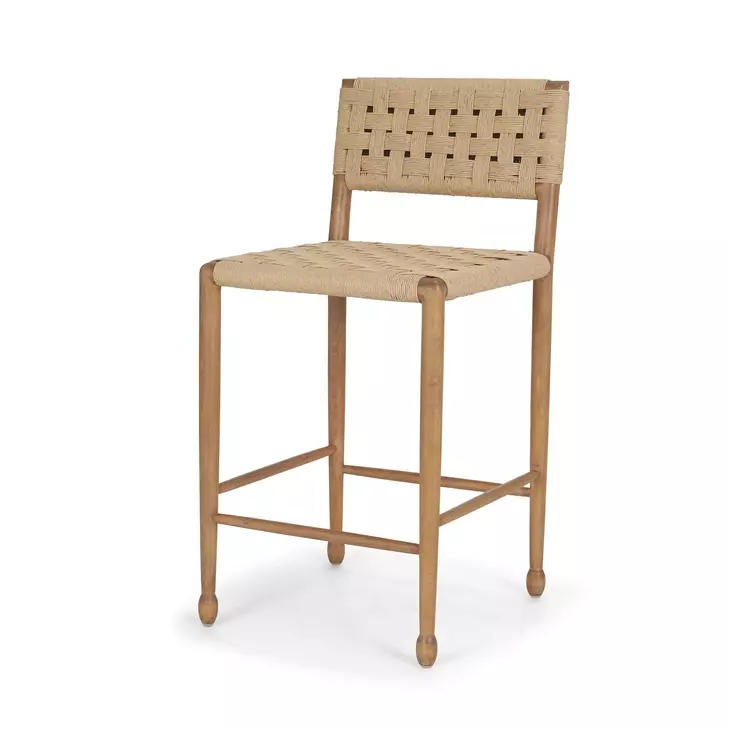 Brinley Brown Counter Height Stool