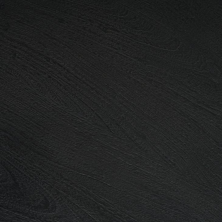 Sonel Matte Black Round Foyer Table