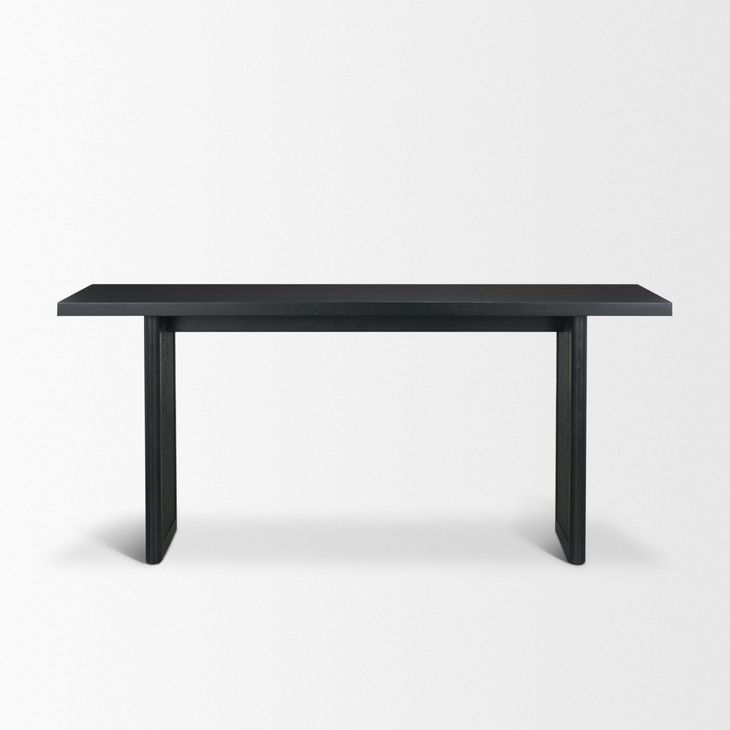 Grier Black 65" Console Table